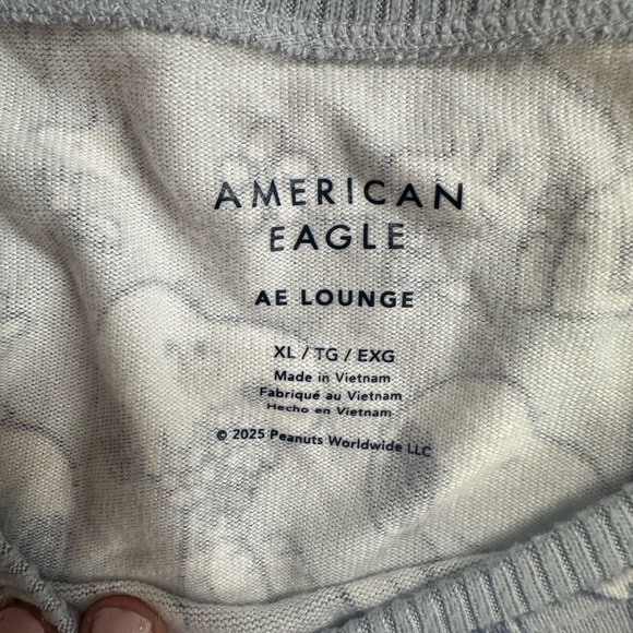 American Eagle x Peanuts Baby Blue Pajama Set - Picture 2 of 2